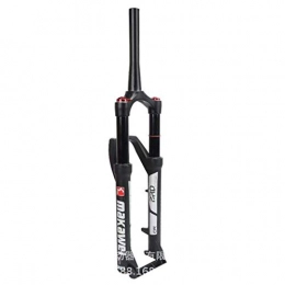 JINMEI Mountain Bike Fork JINMEI Air Bicycle Suspension Fork 26 27.529 Inch Mtb Tapered Steerer 1-1 / 2"Remote Control Manual Lock Suspension Travel 120Mm Disc Brake Axle 9Mmqr