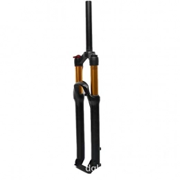 JINMEI Mountain Bike Fork JINMEI Mtb Air Fork 26 27.5 Inch Disc Brake Bicycle Suspension Fork Straight Tube 1-1 / 8"Qr 9Mm Travel 120Mm Manual Abs Lock Xc Bicycle 1720G