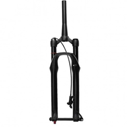 JINMEI Spares JINMEI Mtb Bicycle Suspension Fork 27.5 Inch Conical Tube 39.8Mm Double Air Chamber Rebound Adjust Disc Brake Axle 15Mm Travel 120Mm Remote Control Xc Bicycle 1900G
