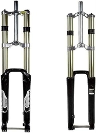 JKAVMPPT Mountain Bike Fork JKAVMPPT Bike Front Fork 26 27.5 29 Inch Double Shoulder Control Mountain Bike Downhill AM Suspension Front Fork 680DH Disc Brake Barrel Axle Front Fork (Color : A, Size : 29inches)