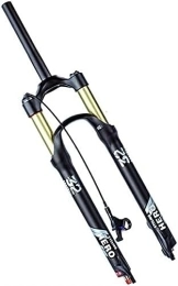 JKAVMPPT Mountain Bike Fork JKAVMPPT Bike Suspension Fork 26 / 27.5 / 29'' 115mm Travel MTB Air Fork Rebound Adjustable 1-1 / 8 Straight / Tapered Bicycle Front Fork Disc Brake QR 9mm (Color : Straight Rl, Size : 29inch)