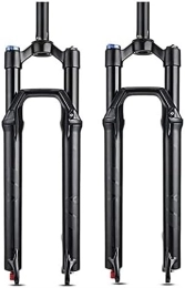 JKAVMPPT Spares JKAVMPPT Bike Suspension Forks 27.5 / 29inch 1-1 / 8 Thread-Less Straight Steerer 100mm Travel MTB Air Fork With Damping Rebound Adjustment (Color : Hl, Size : 27.5")