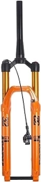 JKAVMPPT Mountain Bike Fork JKAVMPPT Mountain Bike Suspension Fork 26 / 27.5 / 29 Inch 120mm Travel MTB Air Fork Rebound Adjust 1-1 / 2 Tapered Front Fork Disc Brake Thru Axle (Color : Orange Rl, Size : 29inch)