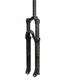 JKFZD Suspension Fork Mountain Bike Tapered Straight Damping Adjustment Air Front Fork Shock Absorber 26/27.5/29 Inch (Color : E, Size : 27.5inch)