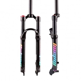 JTSYUXN Suspension Fork 26/27.5/29 inch Mountain Bike Front Fork Gas Fork Shock Absorber Fork Fork Bicycle Accessories Straight Steerer Front Fork,Manual Lockout (Size : 27.5inch)