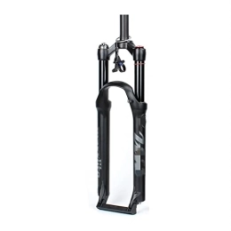 JXRYFMCY Mountain Bike Fork JXRYFMCY Bike Straight Steerer Fork 26 / 27.5 / 29 inch Mountain Bicycle Suspension Fork, 120mm Travel Straight Steerer for Bicycle Accessories (Color : Black, Size : 27.5 inch)