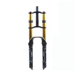 KANGXYSQ Mountain Bike Fork KANGXYSQ Mountain Bike Front Fork Bicycle Fork DH Downhill Mountain Bike Air Fork Downhill Oil Brake Suspension Front Fork Rebound Adjust (Color : Black, Size : 26inch)