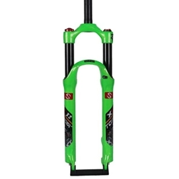 KANGXYSQ Mountain Bike Fork KANGXYSQ Mountain Bike Suspension Fork, 27.5" MTB Aluminum Alloy Disc Brake Control Damping Adjustment 1-1 / 8" Travel 120mm (Size : 27.5inch)