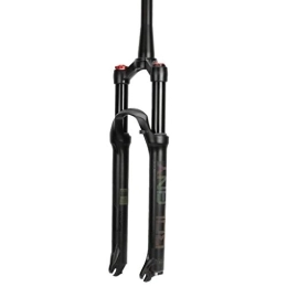 KANGXYSQ Mountain Bike Fork KANGXYSQ Mountain Bike Suspension Fork, Outdoor Aluminum Alloy Disc Brake Front Bridge Control 1-1 / 8" Travel 100mm (Color : Spinal canal, Size : 29inch)