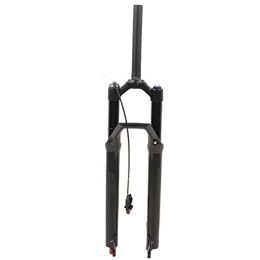 Keenso Spares Keenso Aluminum Alloy Fork, 34mm Mountain Bike Front Fork Damped Suspension Front Fork Straight Line Control 29 Inches for Cycling Bicycles and Spare Parts