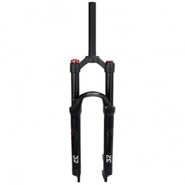 LANXUANR Spares LANXUANR 26 / 27.5 / 29 inch MTB Bicycle Suspension Fork, Tapered Steerer and Straight Steerer Front Fork ，Manual Lockout and Remote Lockout (26 inch, Straight Steerer - Manual Lockout)