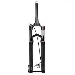 LDG Mountain Bike Fork LDG Bicycle Clarinet Bucket Shaft Gas Fork Mountain Bike Air Pressure Suspension Wire Control Fork 27.5 / 29 Inch (Size : 27.5inch)