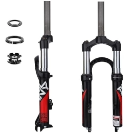 LHHL Mountain Bike Fork LHHL 20 Inch BMX Suspension Fork 80mm Travel QR 9x100mm Disc Brake 1-1 / 8" Straight Tube Manual Lockout MTB Ultralight Mountain Bike Front Forks