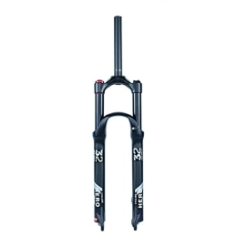 LHHL Spares LHHL 26 / 27.5 / 29 Inch MTB Air Suspension Fork Travel 100mm Ultralight Mountain Bike Fork 1-1 / 8 Straight Tube Bike Front Fork QR 9 * 100mm Manual / Remote Lockout (Color : Manual, Size : 27.5 inch)