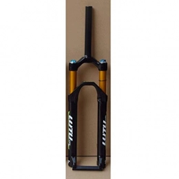 LHHL Mountain Bike Fork LHHL Bicycle Suspension Forks Air Shock Absorber 26 / 27.5 / 29 Inch MTB Bike Front Fork 100mm Travel 1-1 / 8" Threadless Steerer QR (Color : C, Size : 27.5")