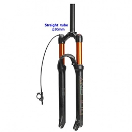 LHHL Mountain Bike Fork LHHL Bike Fork 26" 27.5" 29" Air Shock Absorber MTB Bicycle Suspension Forks With Rebound Adjustment Remote Control 110mm Travel QR Disc Brake (Color : D, Size : 27.5")