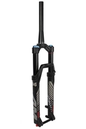 LHHL Mountain Bike Fork LHHL Bike Front Fork 26" / 27.5'' / 29''Air Suspension Fork MTB Bicycle Shock Absorb Damping Adjustment Cone Tube 1-1 / 2" Manual / Remote Lockout Travel 120mm 15 * 100mm Axle