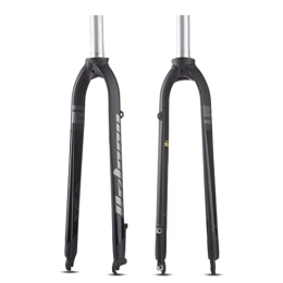 LHHL Mountain Bike Fork LHHL Mountain Bike Rigid Forks 26 / 27.5 / 29inch 1-1 / 8" Full Aluminum Alloy Rigid Disc Brake MTB Fork, 28.6mm Straight Tube Ultra Light MTB / Road Bike Fork 800g (Color : Black Blue)