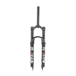 LHHL Mountain Bike Fork LHHL MTB Air Suspension Fork 26" 27.5" 29" Mountain Bike Front Forks Travel 100mm Rebound Adjust Manual Lockout 1 1 / 8" Straight Tube QR 9mm For XC MTB (Color : Without damping, Size : 27.5")