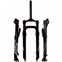 LIDAUTO Mountain Bike Fork LIDAUTO Mountain Bike Suspension Fork Straight Air Plug bounce adjustment Snow Beach Aluminum Alloy 135mm / 26inches