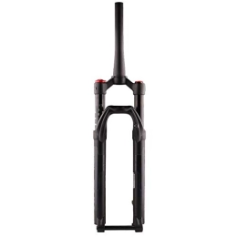 LJP Mountain Bike Fork LJP 27.5 29er MTB Suspension Forks Air Fork Mountain Bike Shock Fork Aluminum Alloy Disc Brake Travel 130mm Black (Size : 26 inches)