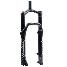 LJP Mountain Bike Fork LJP Suspension Mountain Bike Fork (shoulder Control) 100mm Straight Pipe Travel Aluminum Alloy 135mm Fat Fork Black 20 Inches