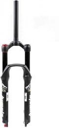 Lloow Mountain Bike Fork Lloow Mountain bike air fork mountain bike 26 / 27, 5 / 29 inch front forks, travel 160mm adjustment damping - black, Straight Manual, 29 inch