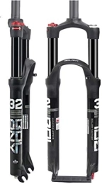 Lloow Mountain Bike Fork Lloow Suspension Fork Bicycle MTB Fork Carbon Steerer Pipe Spring MTB Mountain Bike Fork For Bicycle 27.5 / 29 Inch Shock Absorber Hub 100 mm, 29 inch