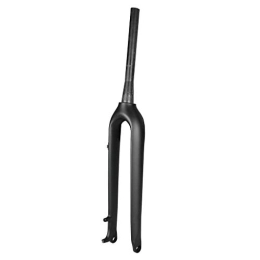 LSRRYD Mountain Bike Fork LSRRYD Cycling Suspension Cycling Bicycle Front Fork Lightweight Full Carbon Fiber MTB Mountain Bike Front Fork For 27.5 / 29inch Wheel Bikes 1-1 / 8" (Color : Black, Size : 27.5inch)