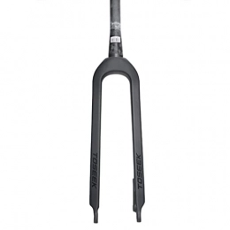 LSRRYD Mountain Bike Fork LSRRYD Mountain Bike 26 / 27.5 / 29'' Carbon Rigid Fork MTB Disc Brake Forks 1-1 / 2 Threadless QR 9mm 530g (Size : 26'')