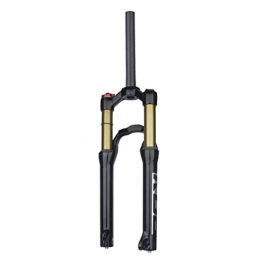 LUNJE Mountain Bike Fork LUNJE MTB Fork 20'' 24 Inch Mountain Bike Air Suspension Fork 80 / 115mm Travel 1-1 / 8 Straight Front Fork Manual Lockout 9mm QR Rear Bridge Design (Size : 20'')