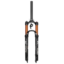 LvTu Mountain Bike Fork LvTu Mountain Bike MTB Fork 26 27.5 29 inch Suspension, Bicycle Air Fork 1-1 / 8, Ultralight Disc Brake Front Forks fit XC / AM / FR Cycling (Color : Straight Remote lockout, Size : 27.5 inch)