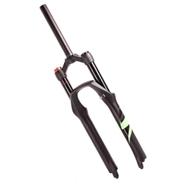 LvTu Mountain Bike Fork LvTu Mountain Bike Suspension Fork 26 27.5 29 Inch, MTB Fork, Ultralight Alloy Bicycle Air Forks Travel: 120mm (Color : Manual lockout, Size : 26 inches)