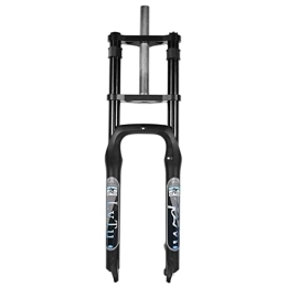 LvTu Mountain Bike Fork LvTu MTB Fat Bike Forks 26 4.0 Inch Tire, 1-1 / 8 Disc Brake Downhill Air Fork 160mm Travel for Mountain Bike E-Bike BMX Suspension Forks