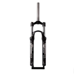 MabsSi Spares MabsSi 26 27.5 29 Inch Mountain Bike Mechanical Double Shock-absorbing Shoulder Control Suspension Fork Suitable For MTB, Station Wagons, XC Off-road Vehicles(Size:26INCH, Color:BLACK)