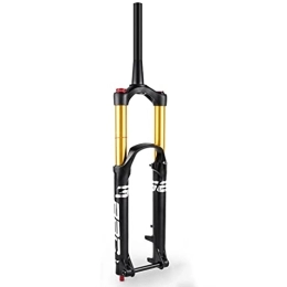 MabsSi Spares MabsSi Downhill DH Mountain Bike Front Fork 27.5 29 Inch 1-1 / 2", 170mm Travel Damping Adjustment Bicycle MTB Suspension Fork Thru Axle 15x110mm(Color:29 INCH)