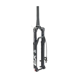 MabsSi Spares MabsSi Mountain Bike Fork 26 / 27.5 / 29 Inch 120mm Travel, 1-1 / 8" Straight / Tapered MTB Forks With Rebound Adjust, Thru Axle 15mm×100mm Air Shocks(Size:27.5 INCH, Color:TAPERED REMOTE-LOCKOUT)