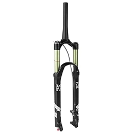 MabsSi Spares MabsSi MountainAir Front Fork 26 / 27.5 / 29 Inch 140mm Travel, Rebound Adjustment Ultralight Alloy For MTB Bike Road City Disc Brake Bicycle(Size:27.5 INCH, Color:TAPERED REMOTE LOCKOUT)