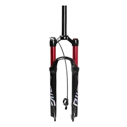 MabsSi Spares MabsSi Ultralight Air Mountain BikeFront Fork 26 27.5 29 Inch Travel 120mm, MTB Bicycle Suspension Forks - Straight(Size:29INCH, Color:STRAIGHT-REMOTE)