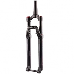 Bktmen Spares Magnesium Alloy Mountain Bike Front Forks Rebound Adjustment Air Suspension Front Fork 130mm Travel 15mm Axle Disc Brake (Size : 27.5inches)