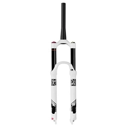 MabsSi Spares Magnesium Alloy MTB Fork Air Pressure Shock Absorber 140mm Travel Mountain Bike Front Fork Bicycle Accessories 26 / 27.5 / 29 Inch Straight / Tapered Tube(Size:29", Color:TAPERED MANUAL LOCKOUT)