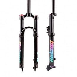 MJCDNB Mountain Bike Fork MJCDNB 26 / 27.5 / 29inch MTB front forks, magnesium alloy fork 28.6 straight tube travel 120mm air fork accessories