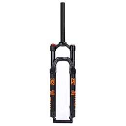 MJCDNB Mountain Bike Fork MJCDNB Alloy MTB Air Suspension Forks 27.5 29 Inch, Manual Lockout Quick Release Bike Front Fork Black