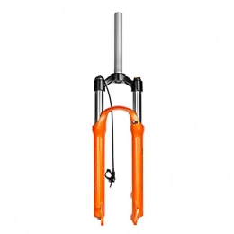 MJCDNB Mountain Bike Fork MJCDNB Forks mountain bike front fork 26 / 27.5 / 29 inch MTB bike suspension fork, remote lock bike front cable suspension fork (Color: A, Size: 26 inches)