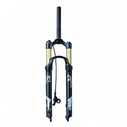 Bewinch Spares Mountain Bicycle Suspension Forks, 26 / 27.5 / 29 Inch MTB Bike Front Fork with Rebound Adjust Straight Tube (Cone Tube), Remote Lockout 100Mm Travel 28.6Mm, Straight Tube, 26inch