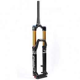 TYXTYX Mountain Bike Fork Mountain Bike Downhill Forks MTB 27.5" 29" Air Suspension, Travel 160mm, Tapered, Thru Axle 15x110mm, Unisex's