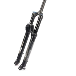  Mountain Bike Fork Mountain Bike Fork 27.5 / 29 Inch Magnesium Alloy Rebound Adjustment Air Suspension Front Fork 120mm Travel 9mm Axle Outdoor Sports, 27.5inch