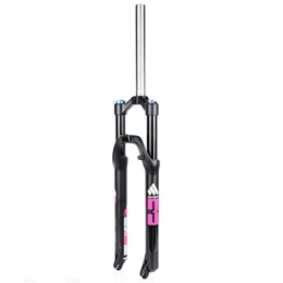 MabsSi Spares Mountain Bike Front ForksTravel 120mm, 1 1 / 8 Straight Tube QR 9mm Manual Lockout XC AM Ultralight 26 / 27.5 MTB Air Suspension Fork(Size:27.5 INCH, Color:STRAIGHT)