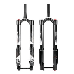 TISORT Spares Mountain Bike Pneumatic Inverted Fork 26 / 27.5 / 29 Inch 120mm Travel 15mm×110mm Axle With Rebound Adjust Bicycle Suspension Forks