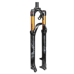 TYXTYX Mountain Bike Fork Mountain Bike Suspension Fork 26 / 27.5 / 29 Inch Air Fork MTB Straight 1-1 / 8" Travel 100mm XC Bicycle QR Hand Control Remote Control